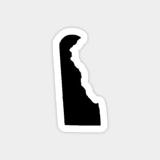 Delaware Black Sticker